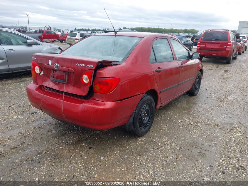 2003 TOYOTA COROLLA SEDAN 1.8L I-4 DOHC, VVT, REGULAR , 130HP