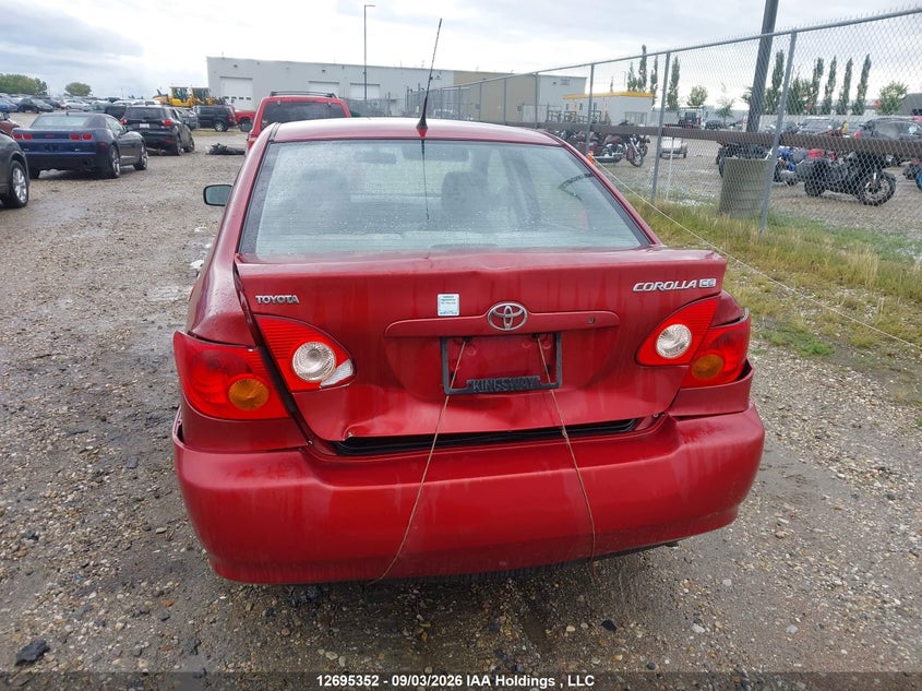 2003 TOYOTA COROLLA SEDAN 1.8L I-4 DOHC, VVT, REGULAR , 130HP