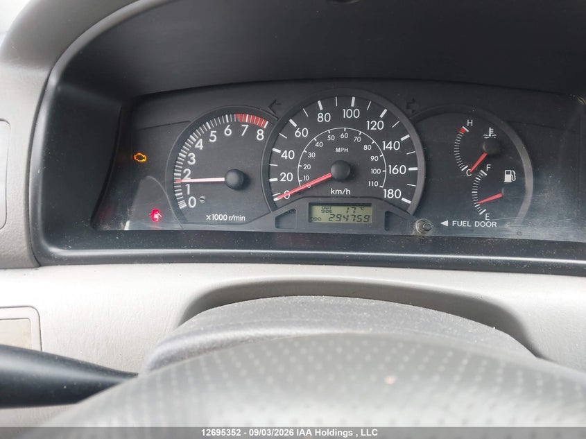 2003 TOYOTA COROLLA SEDAN 1.8L I-4 DOHC, VVT, REGULAR , 130HP