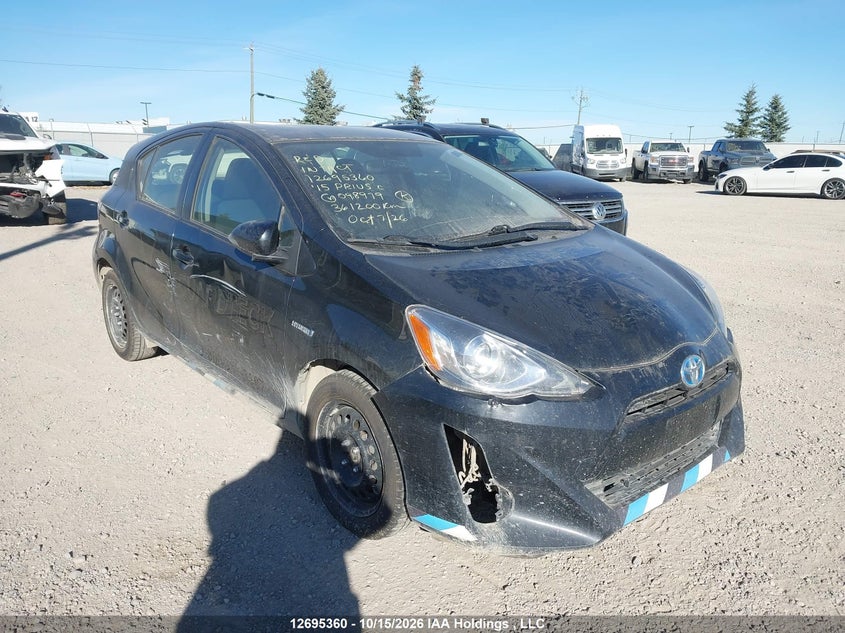 Vin: jtdkdtb31f1098979, lot: 3100390, toyota prius c 2015 img_1