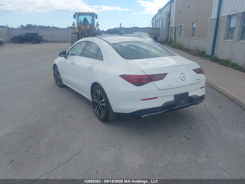 Vin: w1k5j4hb3tn592345, lot: 3100393, mercedes-benz cla 250 4matic 20263