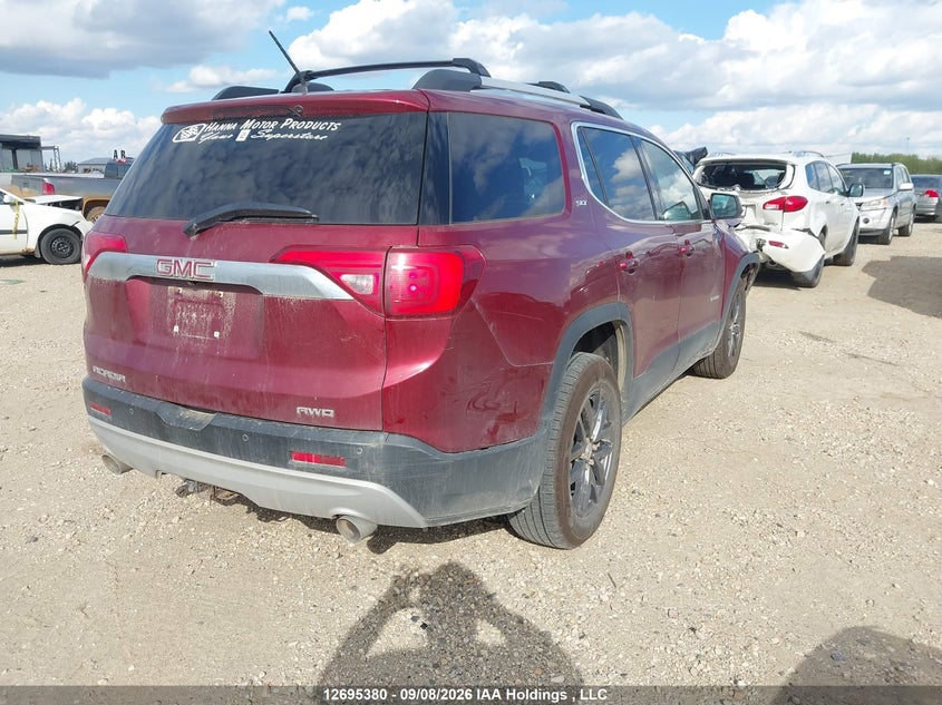Vin: 1gkknuls6hz266035, lot: 3100413, gmc acadia slt-1 20174