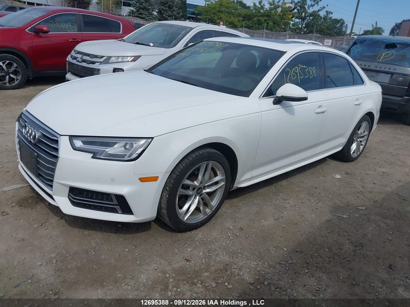 Vin: waucnaf43jn005242, lot: 3100422, audi a4 technik 20182