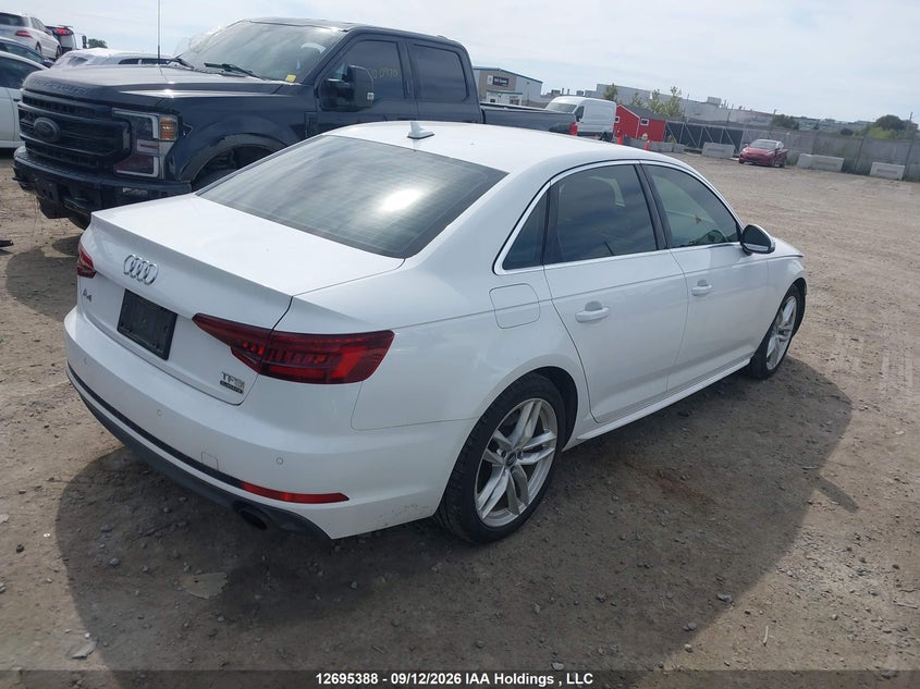 Vin: waucnaf43jn005242, lot: 3100422, audi a4 technik 20184