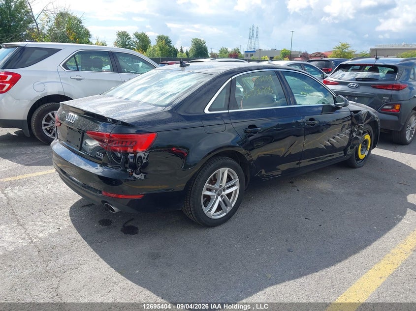 Vin: wauanaf48hn030705, lot: 3100439, audi a4 2.0t komfort 20174