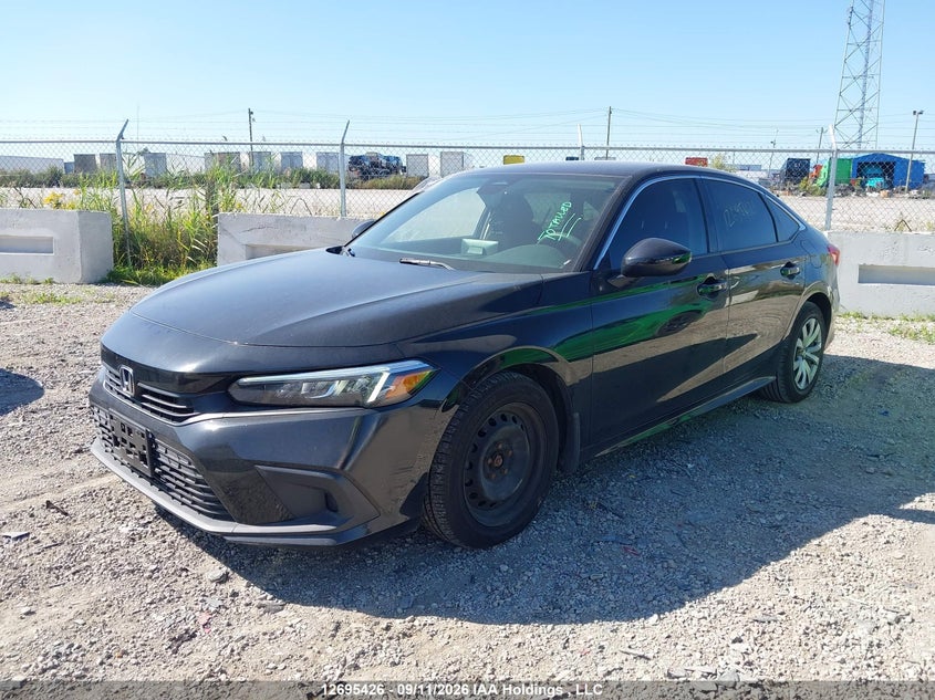 Vin: 2hgfe2f29nh121095, lot: 3100462, honda civic lx 20222