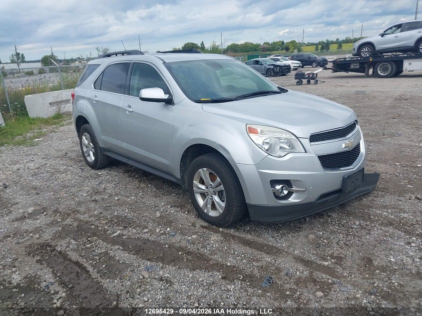 2012 Chevrolet Equinox Lt, Удар спереду, IAAI, VIN 2GNALPEK5C1161295