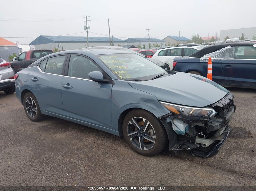 Vin: 3n1ab8cv5sy295810, lot: 3100495, nissan sentra sv cvt 2025 img_1