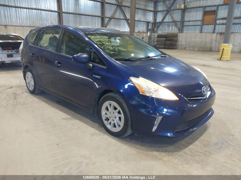 Vin: jtdzn3eu6c3135086, lot: 3100506, toyota prius v 2012 img_1
