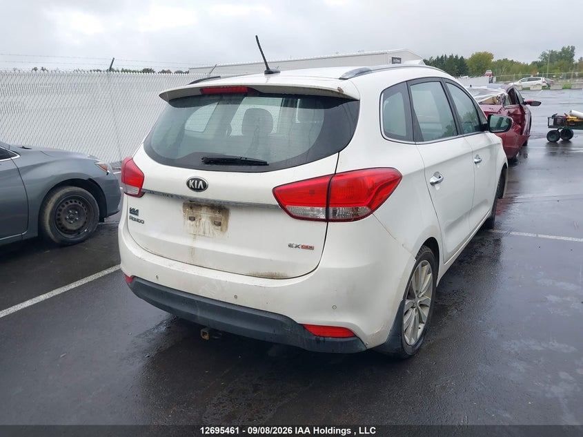 Vin: knahu8a38e7013024, lot: 3100511, kia rondo ex/ex luxury/se 20144