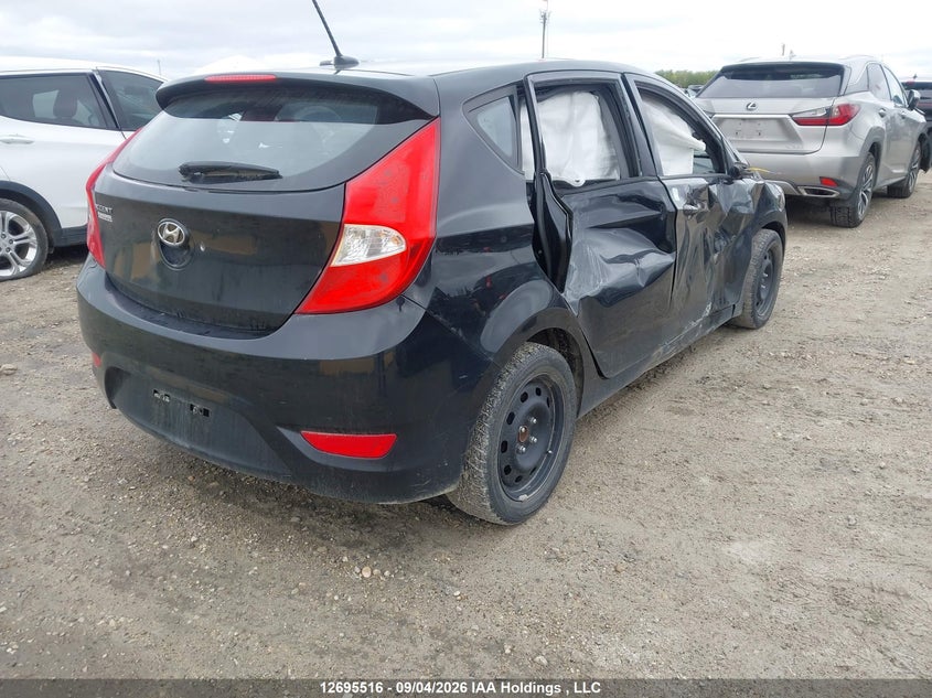 Vin: kmhct5ae8gu258454, lot: 3100576, hyundai accent se 20164