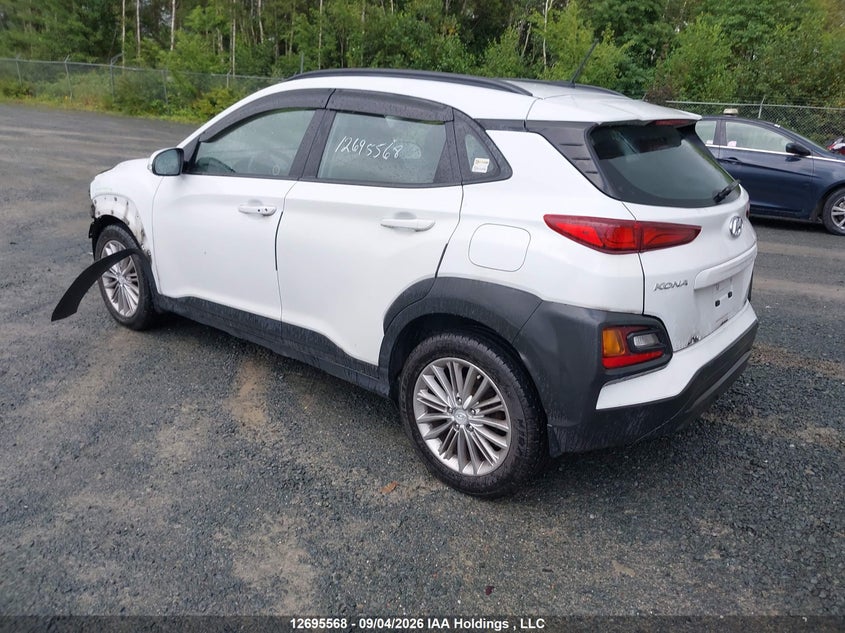 Vin: km8k22aa1ju154714, lot: 3100628, hyundai kona 2.0l preferred 20183