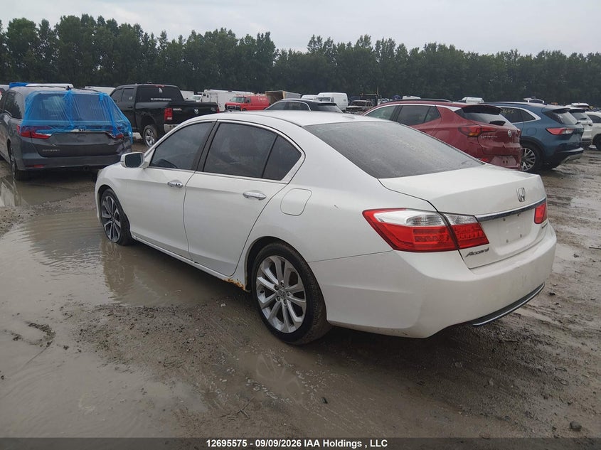Vin: 1hgcr2f93ea805014, lot: 3100635, honda accord touring 20143