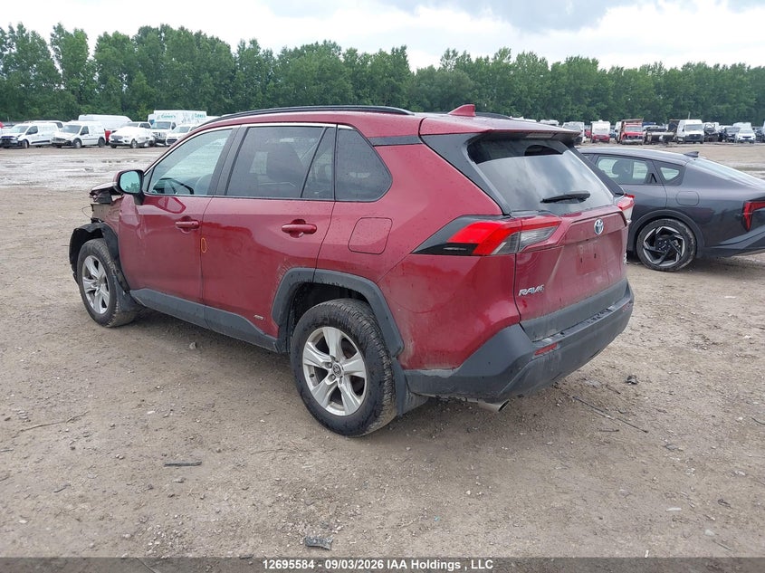 Vin: 2t3rwrfvxmw118619, lot: 3100644, toyota rav4 20213