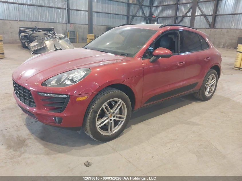 2016 Porsche Macan, Повреждение салона, IAAI, VIN WP1AB2A58GLB52801 — фото 2