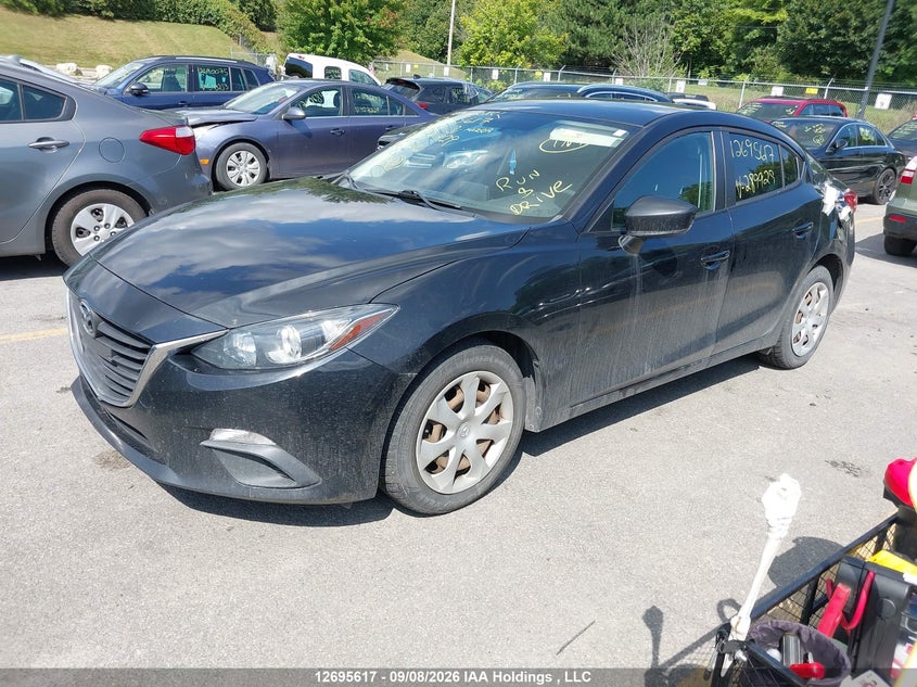 Vin: 3mzbm1u72gm289929, lot: 3100677, mazda mazda3 g/gx 20162