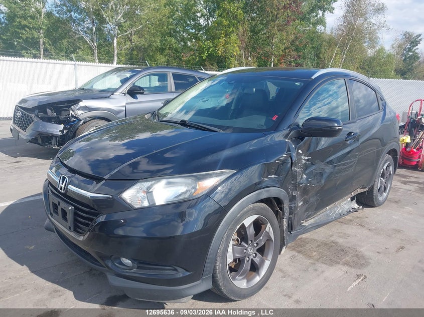 2018 Honda Hr-V Exl, Left Side, IAAI, VIN 3CZRU6H74JM108940 — photo 2