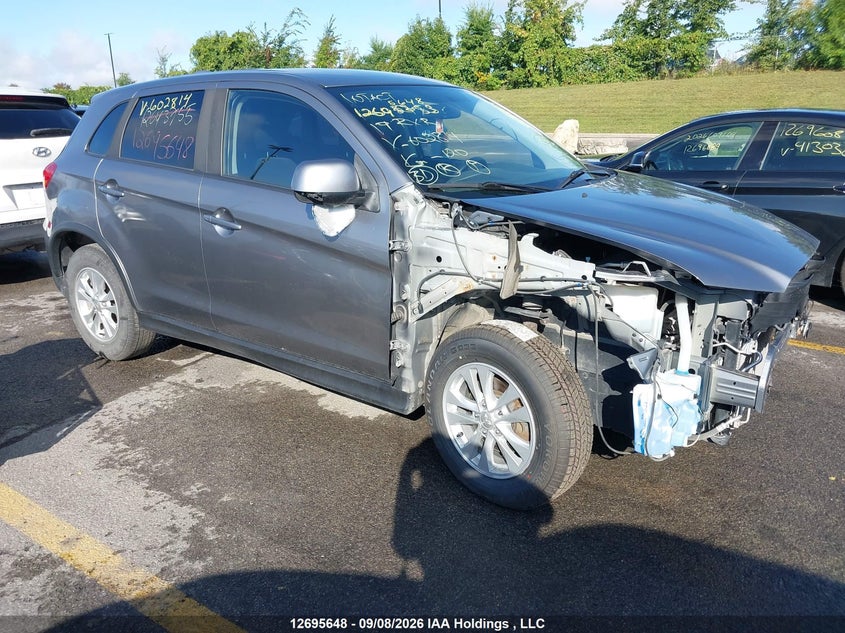 2019 Mitsubishi Rvr, Front, IAAI, VIN JA4AH3AU8KU602814