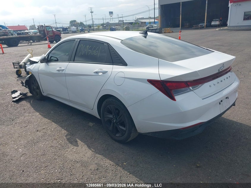 Vin: kmhlm4ag0mu185150, lot: 3100722, hyundai elantra essential ivt with hyundai smartsense package 20213