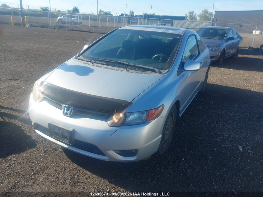 2006 Honda Civic, Благодійність, IAAI, VIN 2HGFG12816H002893 — фото 2