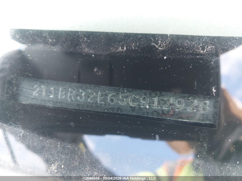 2005 TOYOTA COROLLA SEDAN 1.8L I4 FI DOHC 16V F4