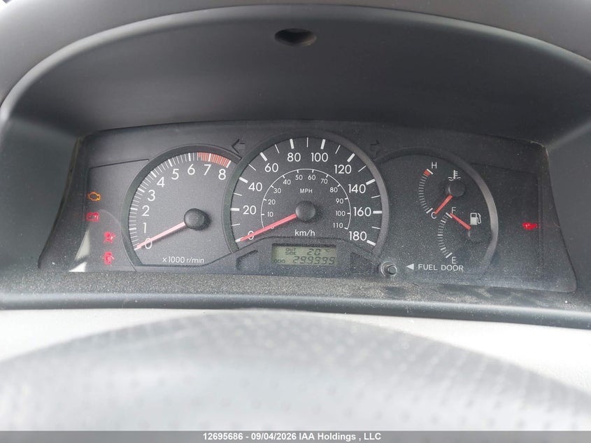 2005 TOYOTA COROLLA SEDAN 1.8L I4 FI DOHC 16V F4