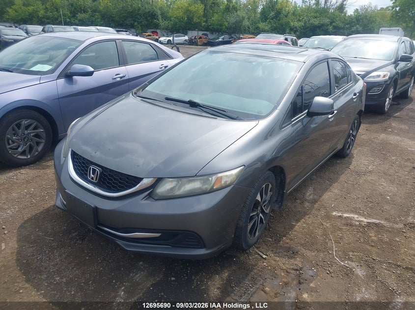 Vin: 2hgfb2f53dh103788, lot: 3100754, honda civic lx 20132