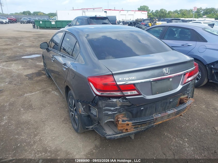 Vin: 2hgfb2f53dh103788, lot: 3100754, honda civic lx 20133