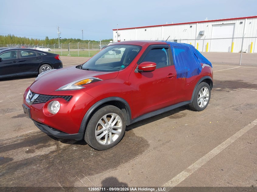 Vin: jn8af5mv8gt651752, lot: 3100775, nissan juke s/sv/sl/nismo 20162