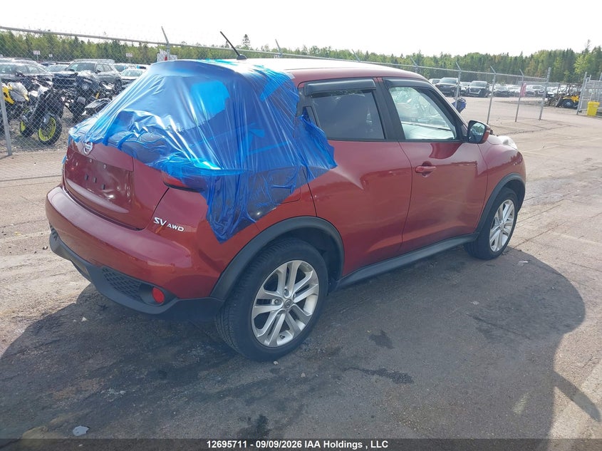 Vin: jn8af5mv8gt651752, lot: 3100775, nissan juke s/sv/sl/nismo 20164