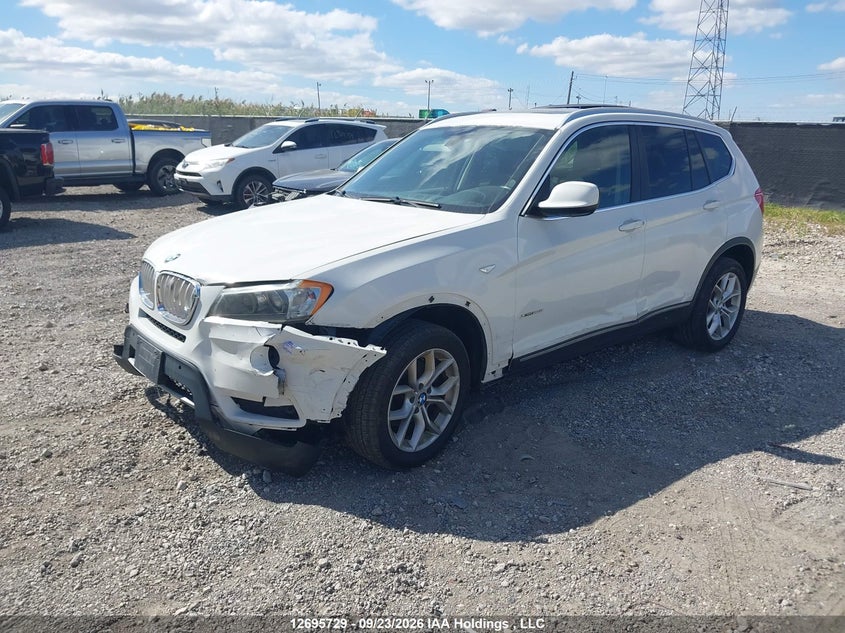 Vin: 5uxwx9c53e0d22870, lot: 3100793, bmw x3 xdrive28i 20142