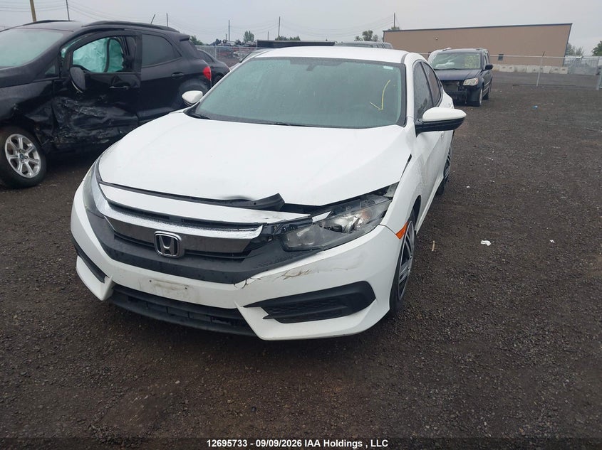 Vin: 2hgfc2f54jh012716, lot: 3100801, honda civic lx 20182