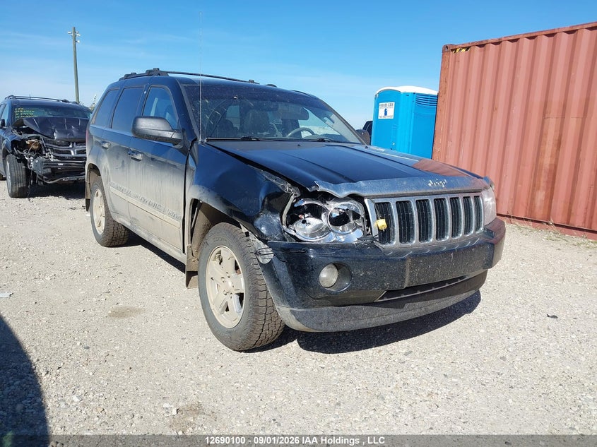 2007 Jeep Grand Cherokee Limited, Front, IAAI, VIN 1J8HR58M37C642338