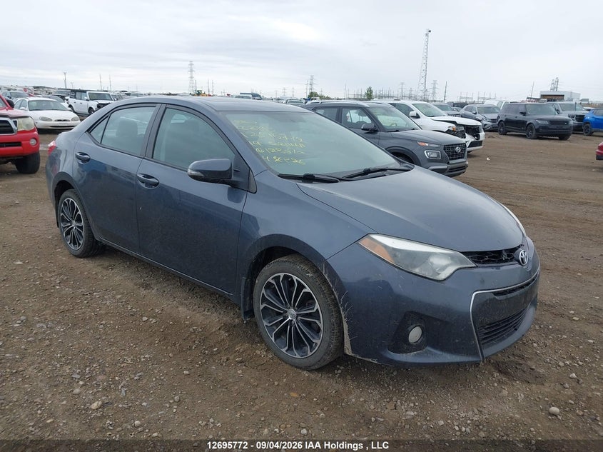 2014 Toyota Corolla L/Le/Le Pls/Prm/S/S Pls, Hail, IAAI, VIN 2T1BURHE3EC128070