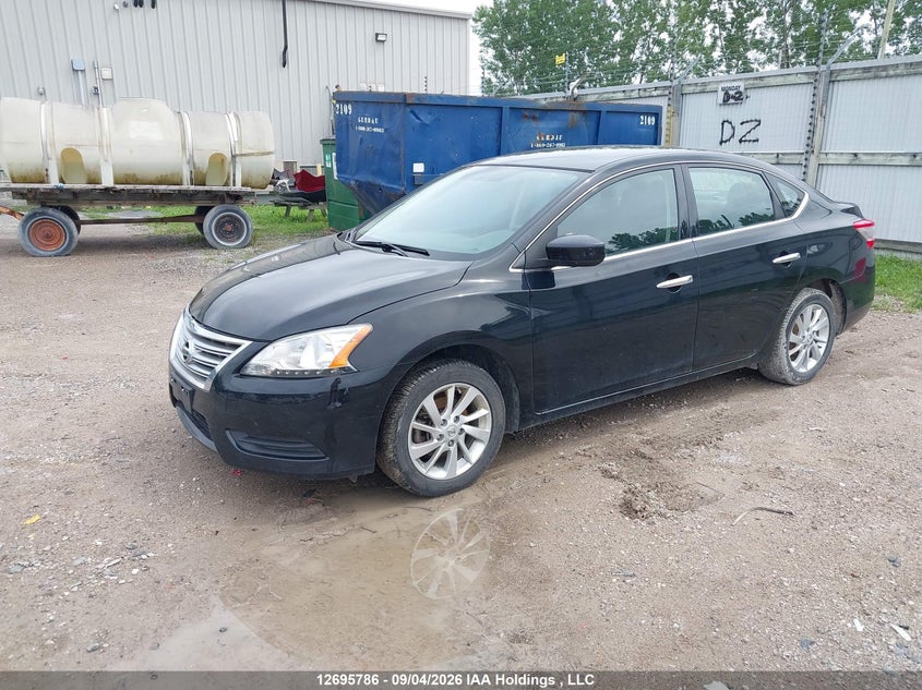 Vin: 3n1ab7ap3fl671213, lot: 3100867, nissan sentra 20152