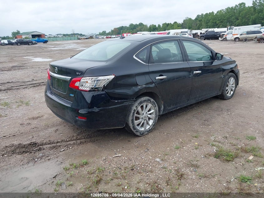 Vin: 3n1ab7ap3fl671213, lot: 3100867, nissan sentra 20154