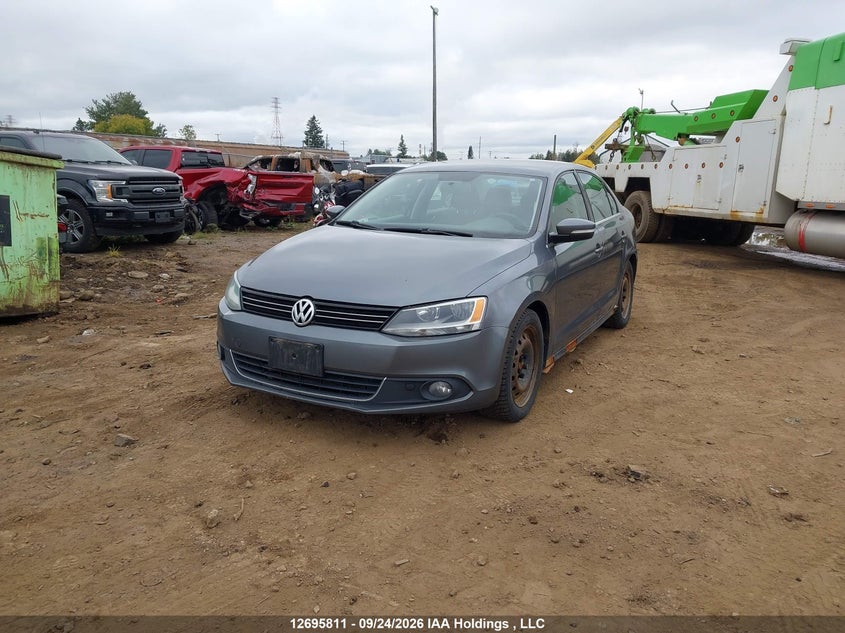 2012 Volkswagen Jetta Tdi, Charity, IAAI, VIN 3VWDL7AJ8CM342562 — photo 2