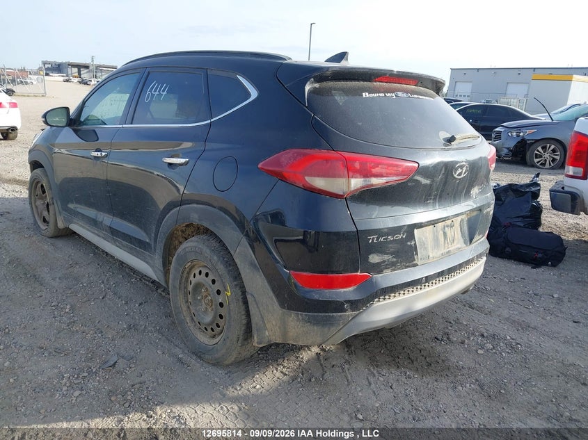Vin: km8j3ca28hu382534, lot: 3100897, hyundai tucson limited/sport and eco/se 20173