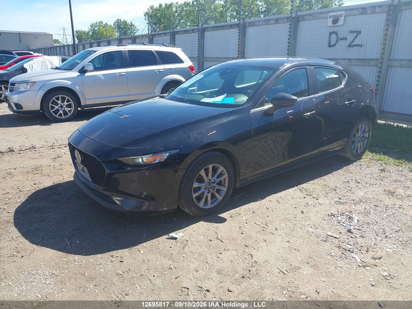 Vin: jm1bpall3m1349542, lot: 3100900, mazda mazda3 gs 20212