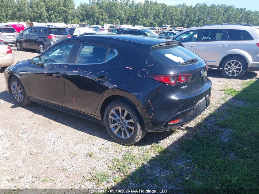 Vin: jm1bpall3m1349542, lot: 3100900, mazda mazda3 gs 20213