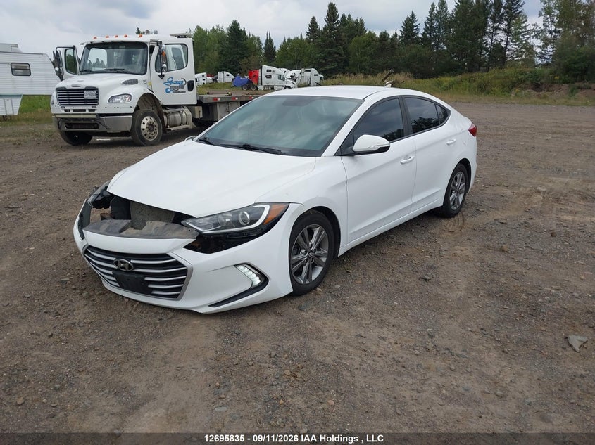 Vin: kmhd84lf1hu374229, lot: 3100926, hyundai elantra 20172