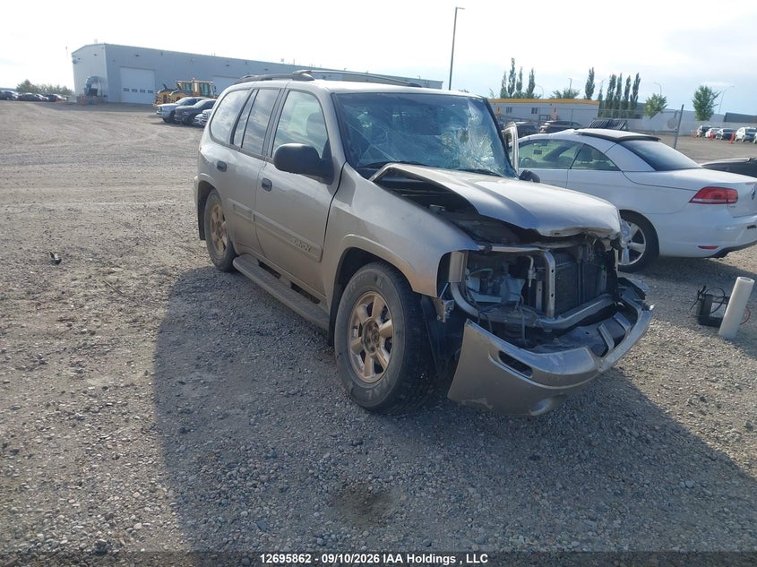 2002 GMC Envoy, Удар спереди, IAAI, VIN 1GKDT13S622477295