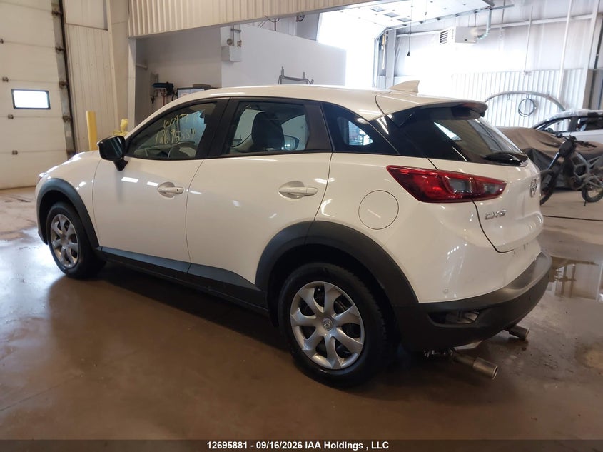 Vin: jm1dkdb79k0402972, lot: 3101001, mazda cx-3 sport 20193
