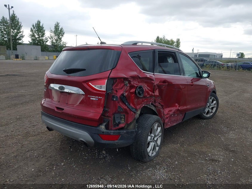 Vin: 1fmcu9j96fuc50343, lot: 3101066, ford escape titanium 20154