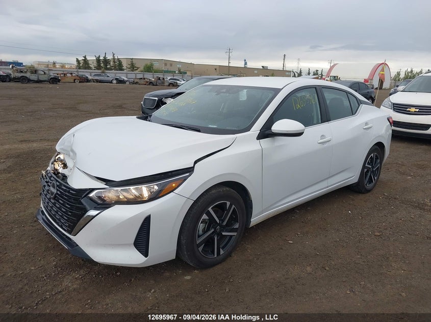 Vin: 3n1ab8cv9sy339498, lot: 3101087, nissan sentra sv cvt 20252