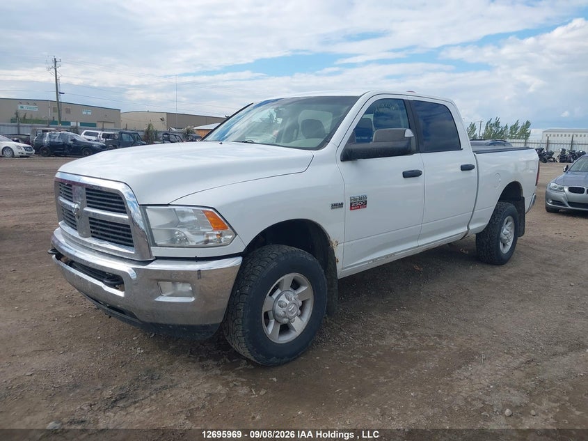 2012 RAM 2500, Град, IAAI, VIN 3C6TD5DT1CG298813 — фото 2