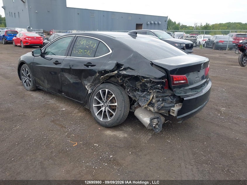 Vin: 19uub3f55ga801982, lot: 3101101, acura tlx tech 20163