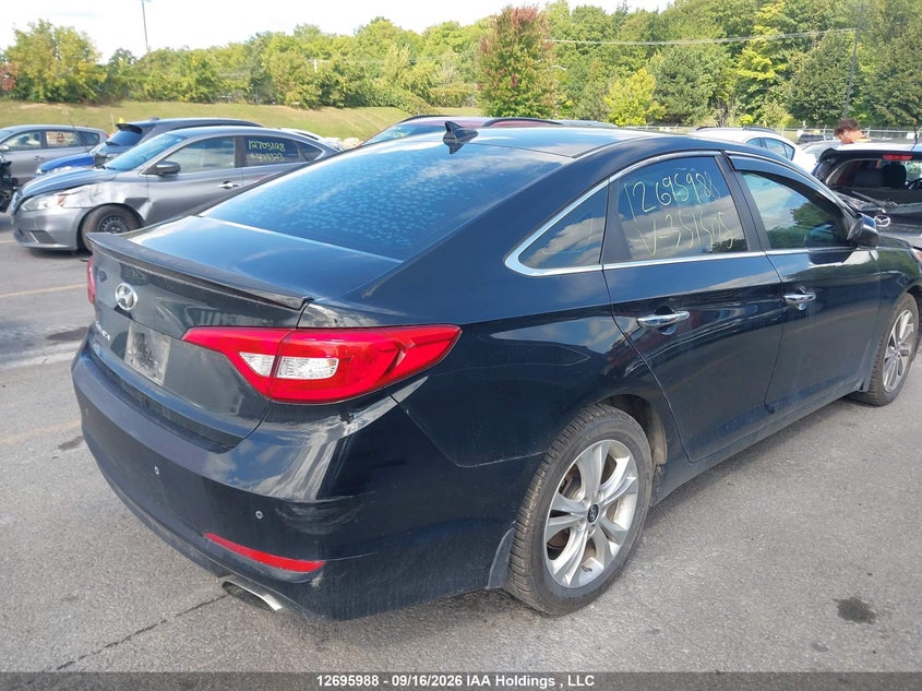 Vin: 5npe24af8gh351505, lot: 3101109, hyundai sonata gls special edition 20164