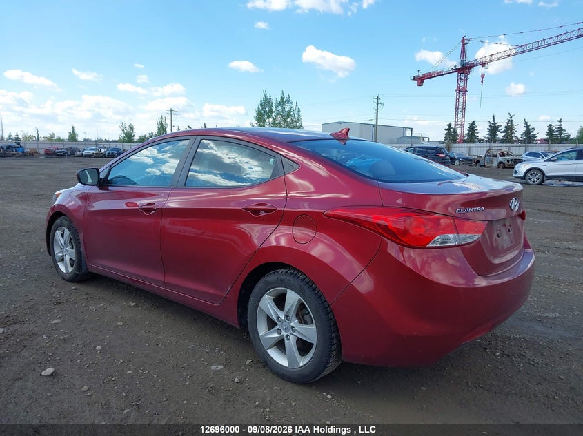 Vin: 5npdh4ae4ch091406, lot: 3101121, hyundai elantra 20123