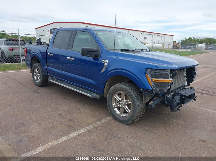 2025 Ford F150 Xlt, Удар спереду, IAAI, VIN 1FTFW3L87SKE50439